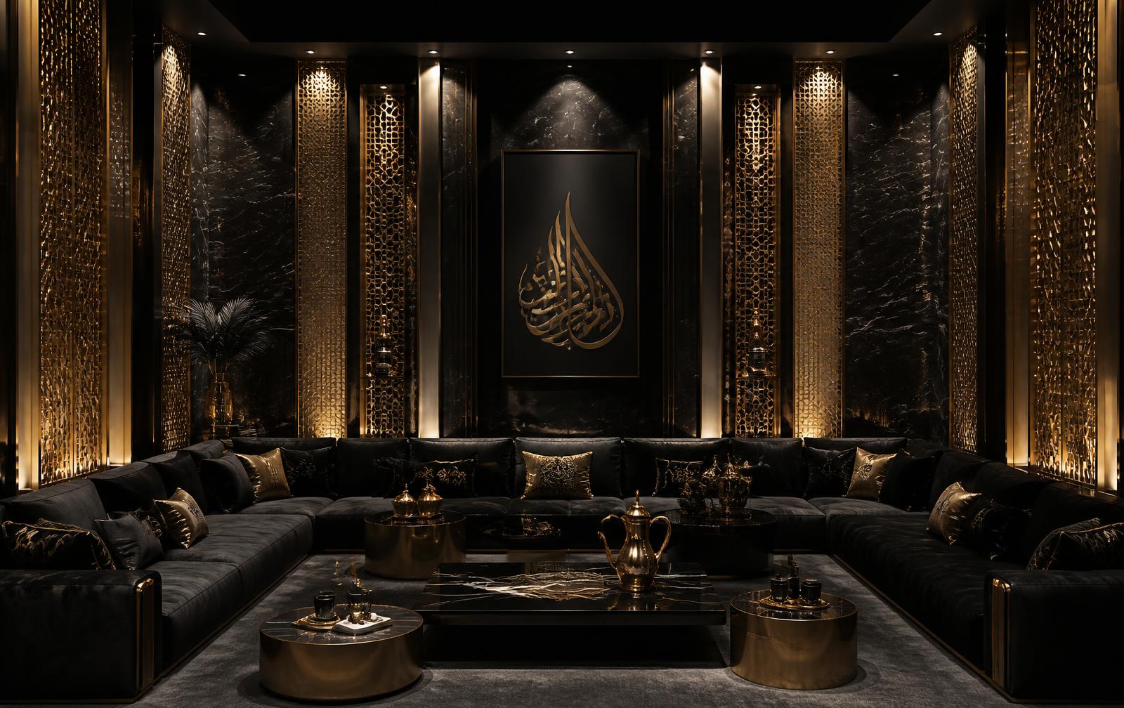 Black & Gold Creative hero preview for Royal Mark Dubai